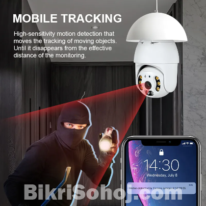 Smart 360° Rotated Security Camera HD 1080P